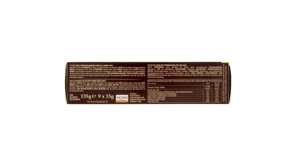 Grisbì Limone 135 g