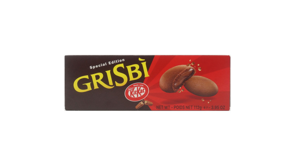 Grisbì Made with KitKat 9 x 12,5 g