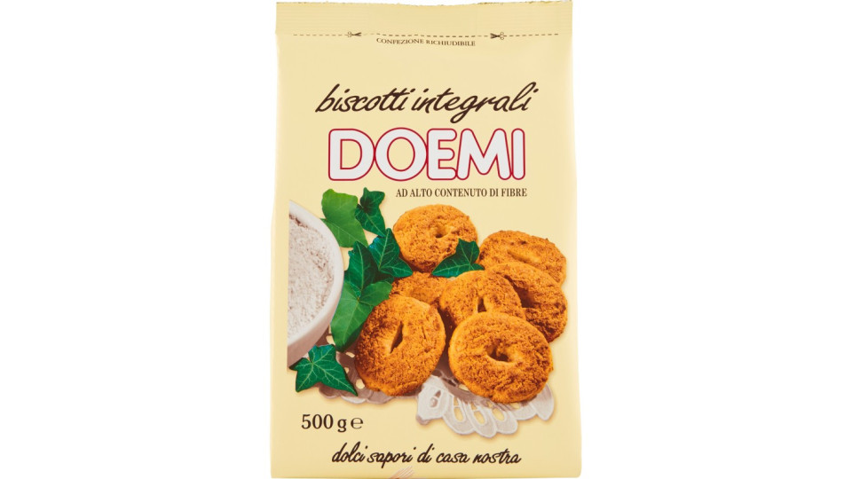 Doemi biscotti integrale - gr.500
