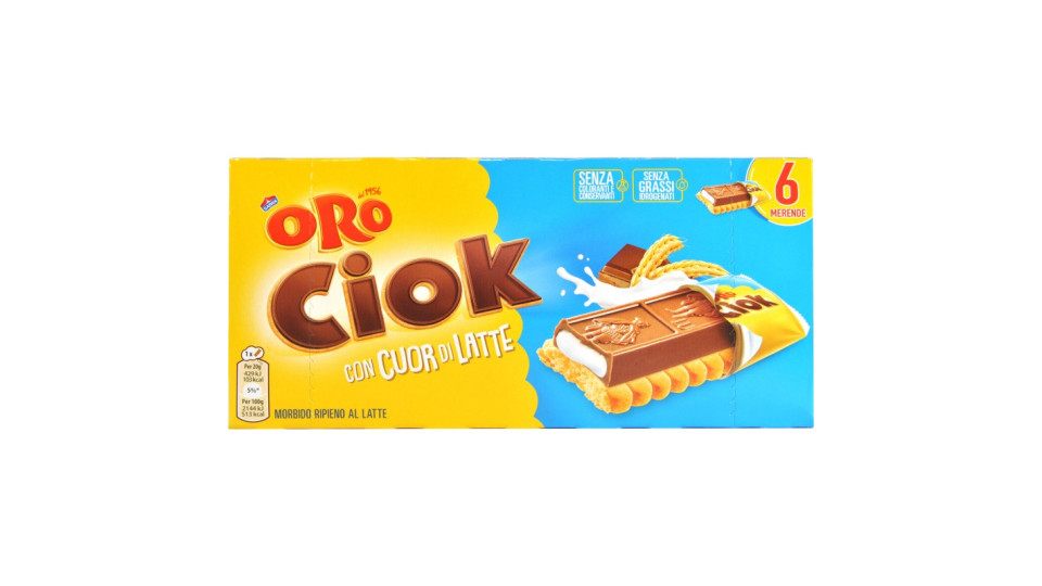 Saiwa Oro Ciok Cuor di Latte gr.120