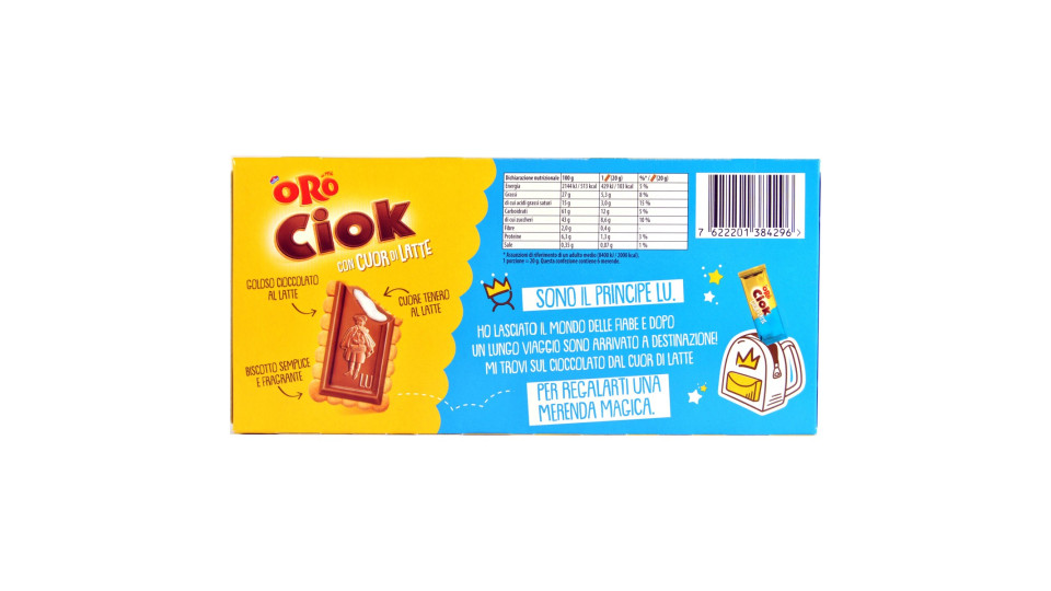 Saiwa Oro Ciok Cuor di Latte gr.120