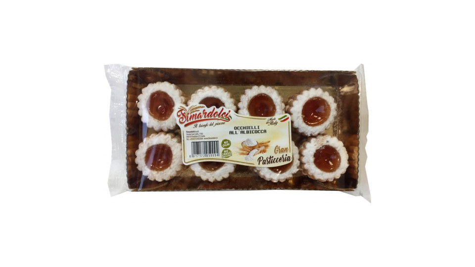 Fimardolci occhielli albicocca gr.200