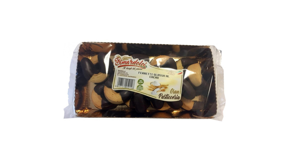 Fimardolci ferretti con glassa al cacao gr.200