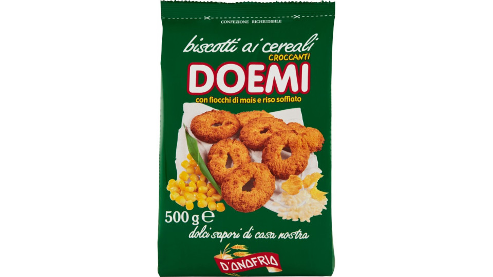 Doemi biscotti cereali - gr.500