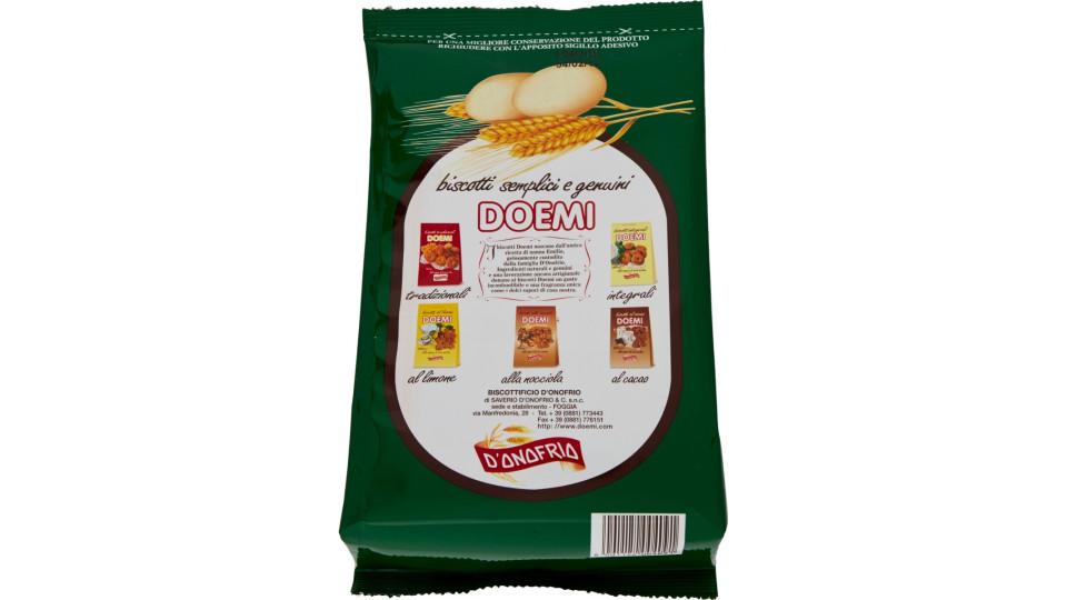 Doemi biscotti cereali - gr.500