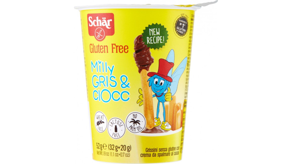 Schär Milly Gris & Ciocc senza glutine gr.52