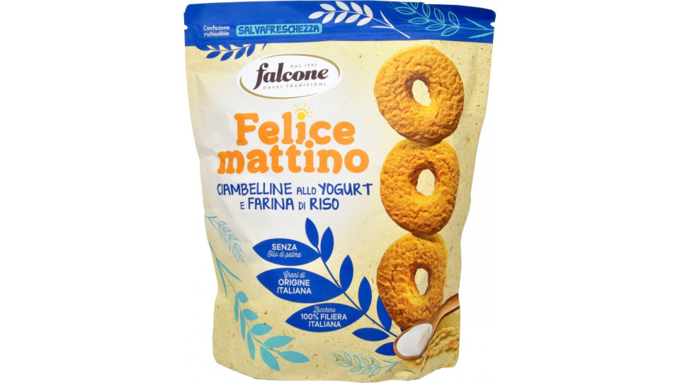 Falcone ciambellina con yogurth e farina di riso gr.500