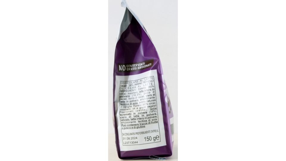 Laica goldrabbit cioccolato al latte con crema al latte gr.150