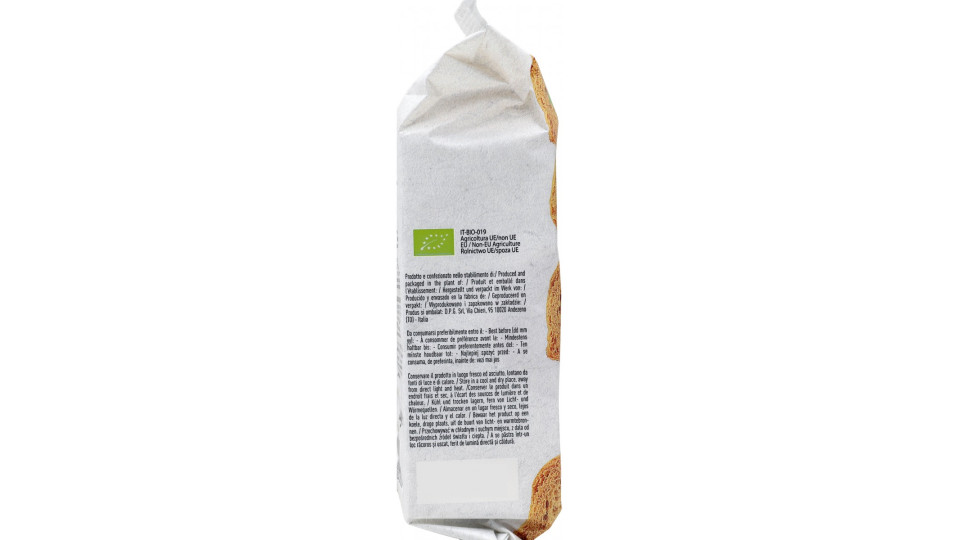 Alce nero bio Fette Biscottate con Farina di Avena 120 g