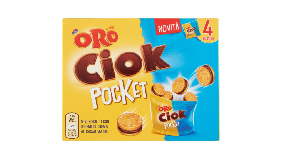 Oro Ciok Pocket 4 x 40 gr.