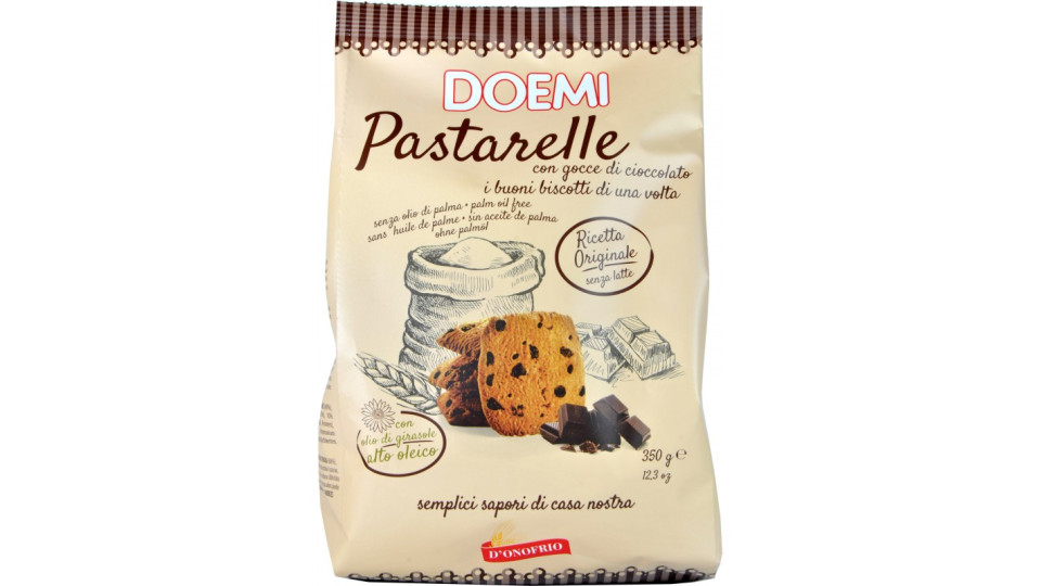 Doemi biscotti pastarelle cioccolato gr.350