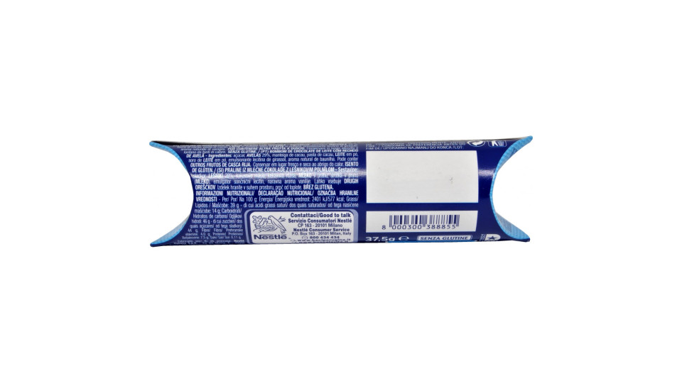 Perugina Baci Latte Avvolg. Tubo 3pz