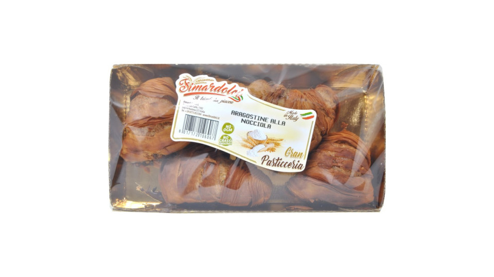 Fimardolci aragostine alla nocciola gr.170