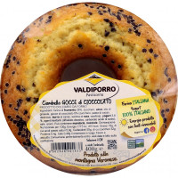 Valdiporro ciambella con gocce di cioccolato gr.400