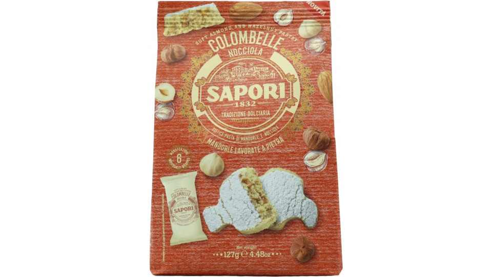 Sapori colombelle nocciola sacchetto gr.127