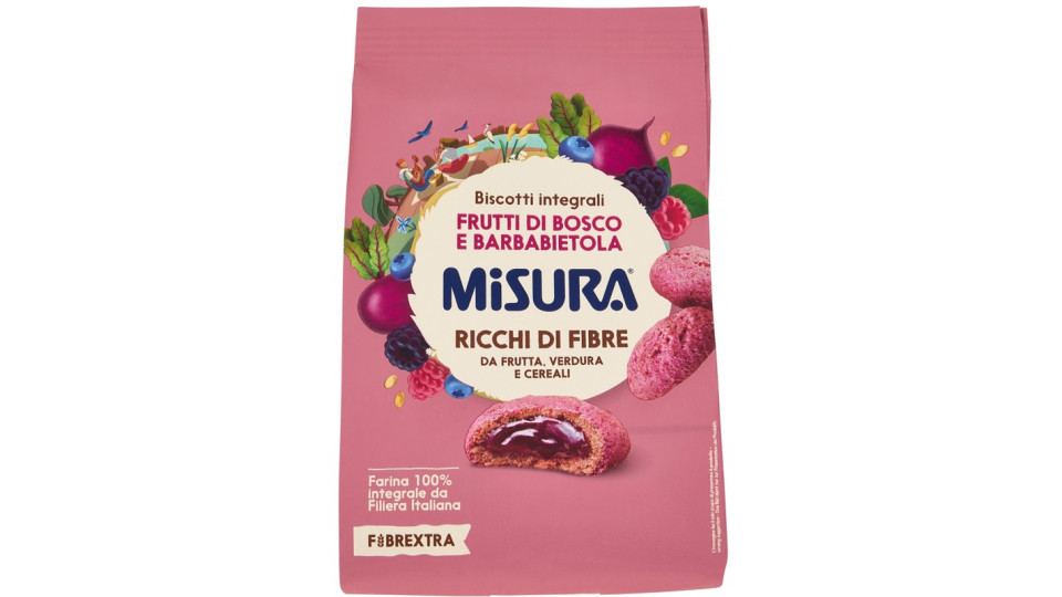 Misura Fibrextra Morbido Ripieno di Frutti di bosco e...