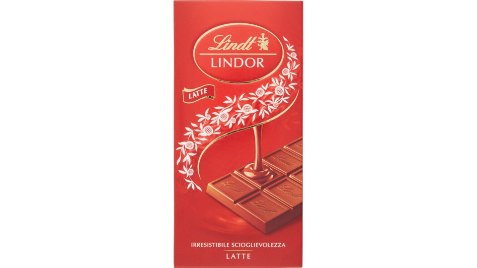 Lindt Lindor tavoletta cioccolato al latte gr.100