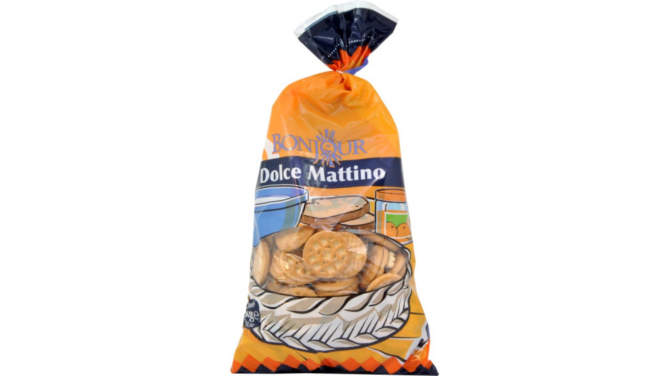 Bonjour biscotti dolce mattino sacco kg.1