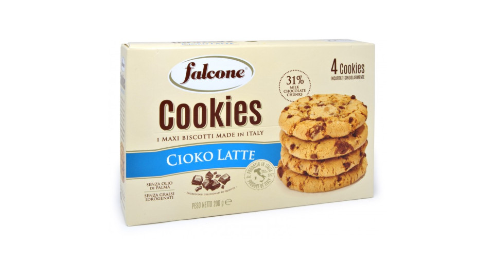 Falcone cookies cioko latte gr.50x4