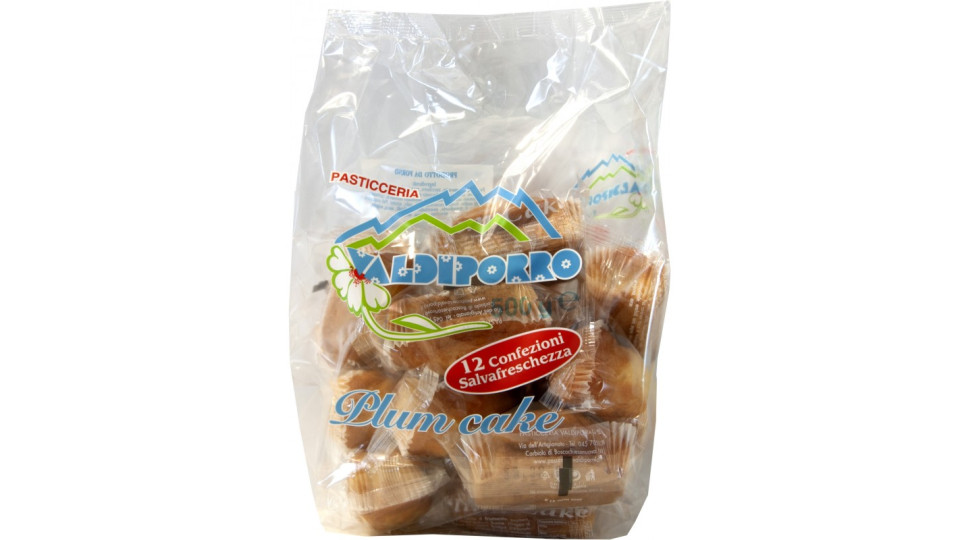 Pasticceria valdiporro plumcake gr.500