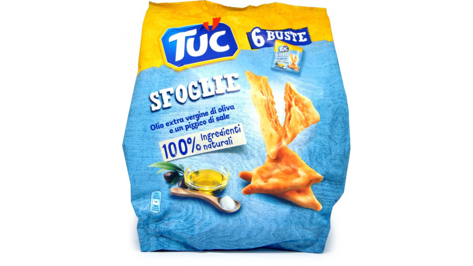 Saiwa tuc sfoglie olio multipack gr.192