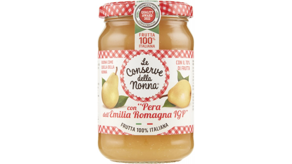 Le Conserve della Nonna con Pera dell'Emilia Romagna IGP