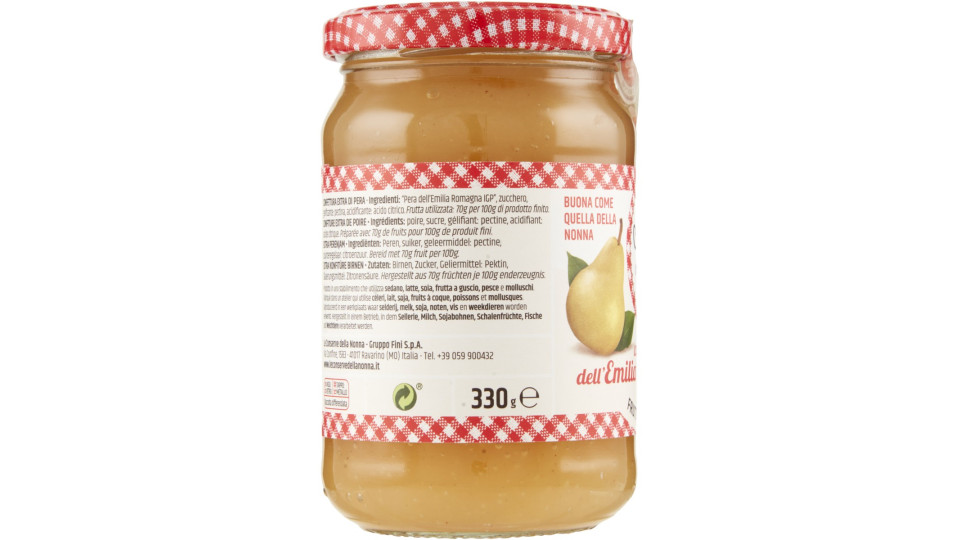 Le Conserve della Nonna con Pera dell'Emilia Romagna IGP
