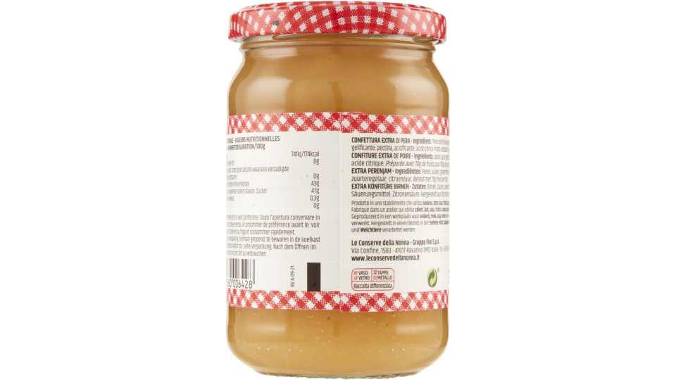Le Conserve della Nonna con Pera dell'Emilia Romagna IGP