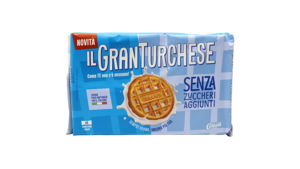 Colussi il GranTurchese Senza Zuccheri Aggiunti 340 g