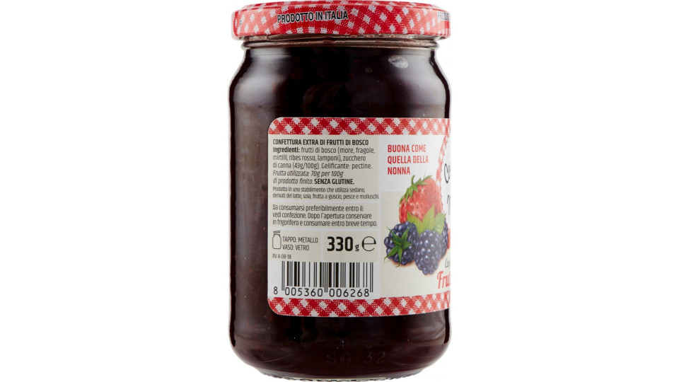Le conserve della Nonna confettura extra ai frutti di bosco -...