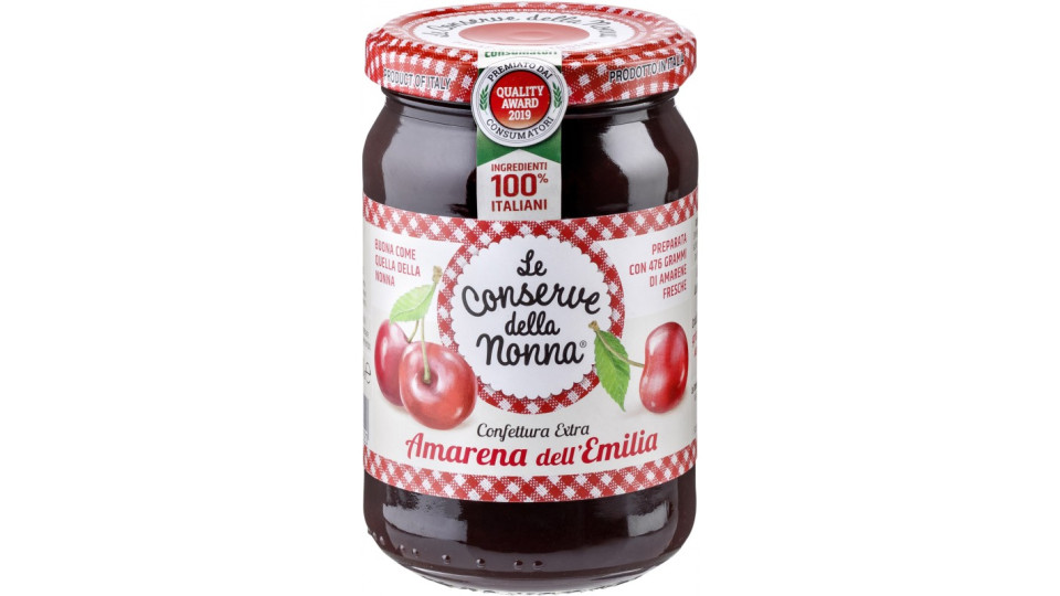 Le conserve della Nonna confettura extra di amarene - gr.340