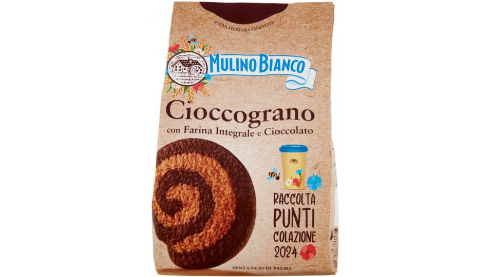 Mulino Bianco Cioccograno con Farina Integrale e Cioccolato...