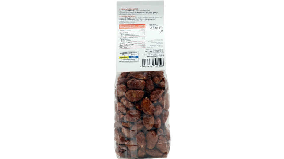 Dolcificioveneto praline alle mandorle gr.200