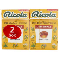 Ricola caramelle Erbe Balsamiche senza zucchero 2 x 50 gr.