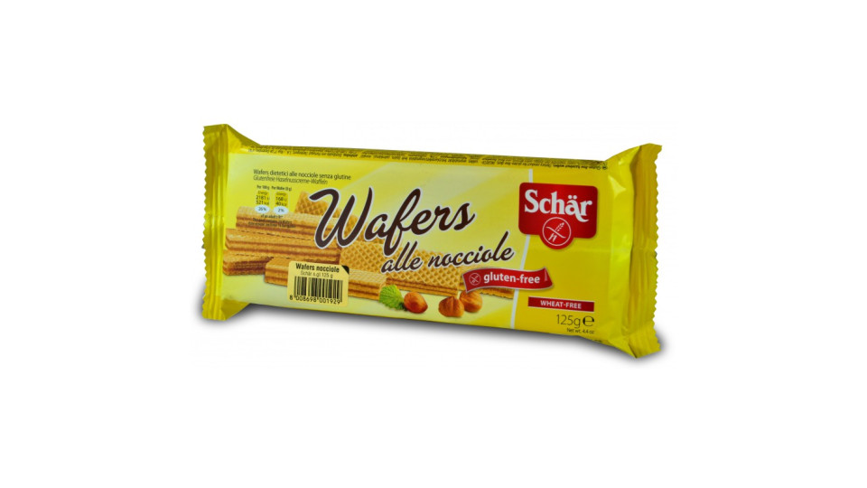 Schär Wafer alle nocciole senza glutine gr.125