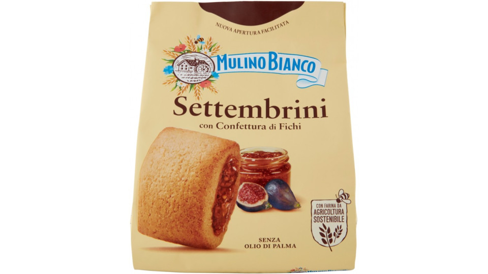 Mulino Bianco Settembrini Biscotti con Confettura di Fichi 300g