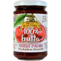 Orto d'Autore marmellata di cliliegie 100% italiane gr.340