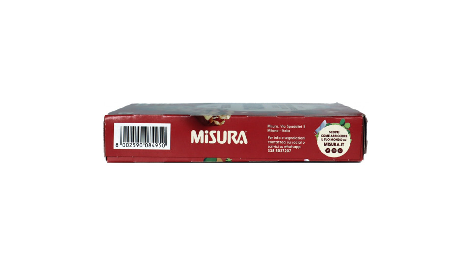 Misura barrette protein al cioccolato gr.120