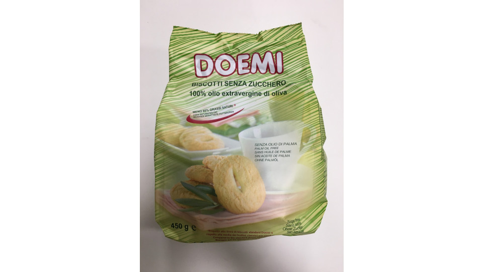 Doemi biscotti olio senza zucchero - gr.450