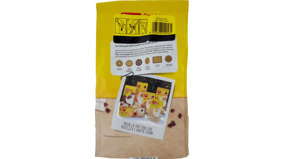 Schär biscotti Gocce di Sole 200 gr.