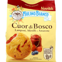 Mulino Bianco Cuor di Bosco con Farcitura ai Lamponi, Mirtilli...