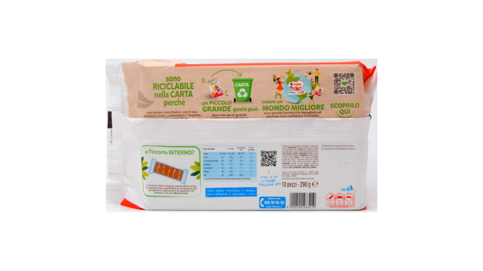 Kinder Colazione più 10 x 29 gr.