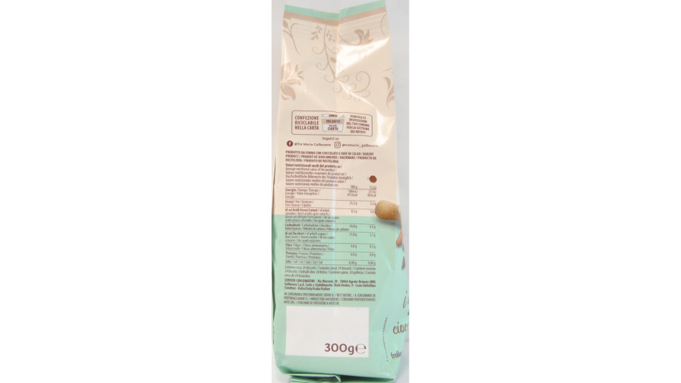 Tre marie morbidi fave cacao e cioccolato gr-300