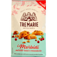 Tre marie morbidi frutti ricoperti alle mandorle gr.300