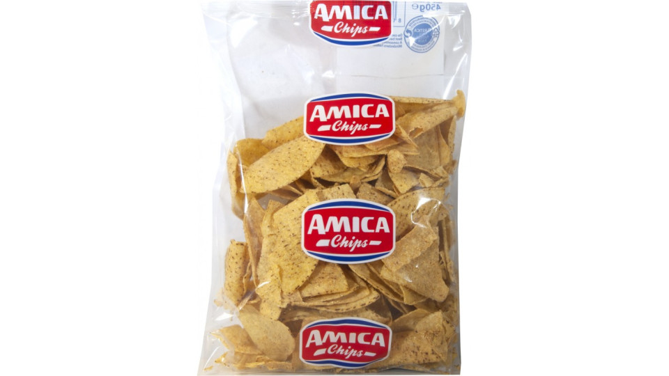 Amica chips tortilla natural gr .450