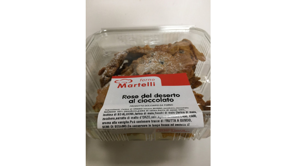 Martelli rose del deserto al cioccolato - gr.200