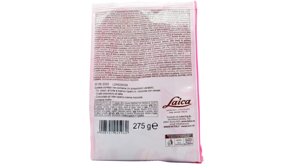 Laica ovetti e campanelle assortiti gr.275