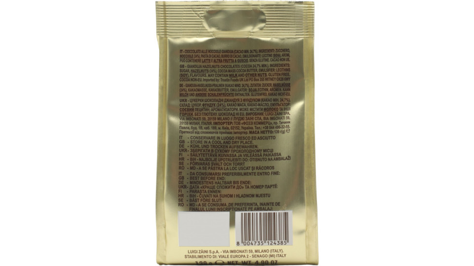 Zàini Gianduiotto Classico 139 g