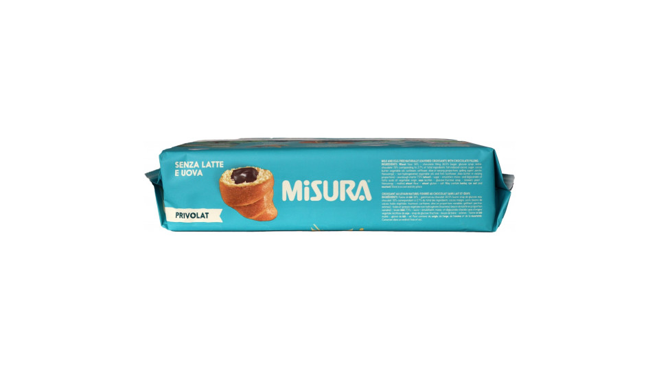 Misura Privolat Cornetti al Cioccolato 6 x 49,7 g