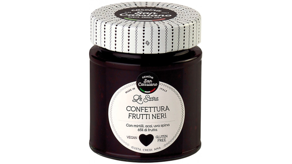 S.cassiano confettura acai uva spina mirtilli gr.170